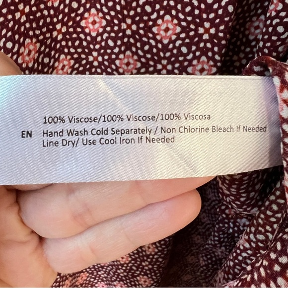 Band of Gypsies Crinkle Gauze Faux Wrap Dress NWT - Picture 14 of 14